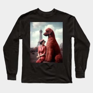 The French Big Dog Long Sleeve T-Shirt